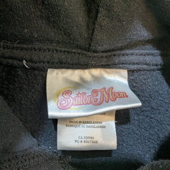 Sailor Moon Black Pullover Hoodie - Picture 5 of 6